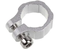 Lamptron 10 mm hose clamp – sidabrinis