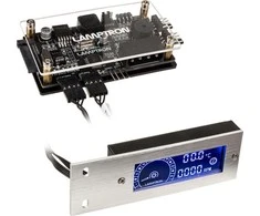 Lamptron TC20 PCI RGB fan and LED controller – sidabro spalvos
