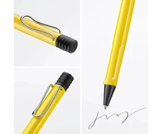 Lamy Tušinukas LAMY Safari 218, M, su mėlynu šerdimi, geltonas