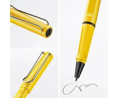 Lamy Tušinukas LAMY Safari 318, M, su mėlynu šerdimi, geltonas