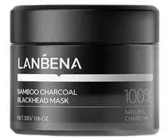 Lanbena Nulupama nosies kaukė „Bamboo Charcoal 2.0“ su aktyvuota bambuko anglimi, 30 g