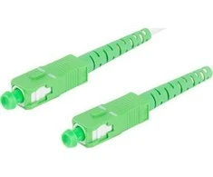 LANBERG šviesolaidinis patchcord SM SC/APC-SC/APC simplex 15m LSZH g657b3 3.0mm baltas
