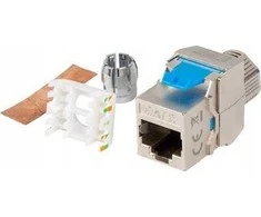 Lanberg Keystone modulio lizdas be įrankių RJ45 kat.8.1 FTP