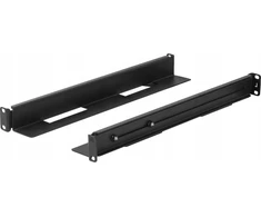 Rinkinys SZYN MONTAŻOWYCH DO SZAF RACK 19" PRZESUWNE 397-680MM JUODA LANBERG