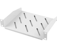 LANBERG AK-1012-S fixed shelf 10 310mm 1U/254x180mm max load capacity iki 20kg pilkas