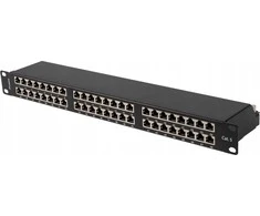 Lanberg Patch Panel 48 prievadai 1U 19" pločio.5E FTP ekrano skaitytuvas