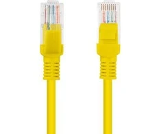 Lanberg 6 kat., neperžiūrėtas, 20 m, geltonas (PVC6-10C- 2000- Y)