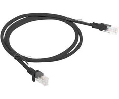 LANBERG PCU6-10CC-0100-BK Patchcord RJ45 kat. 6 UTP 1m lizdai