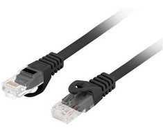 Lanberg LANBERG „Patchcord“ CAT.6 UTP LSZH CU 20 m juodas „Fluke Passed“