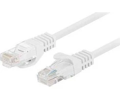 Lanberg 10-Pack Patchcord kat.6 UTP 0,25m balta Fluke patvirtintas