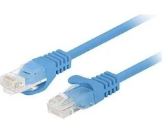 PATCHCORD KAT.6 UTP 0.25M Mėlynas FLUKE PASSED LANBERG 10-PACK
