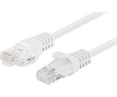 Lanberg 10 vnt. Patchcord kat.6 UTP 0,5 m balta Fluke Passed