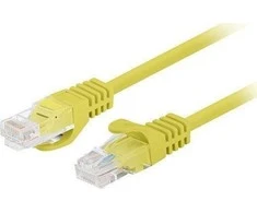 Lanberg 10-Pack Patchcord kat.6 UTP 2m geltona Fluke Passed