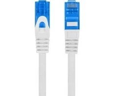 LANBERG patchcord cat.6A FTP LSZH CCA 10m pilkas