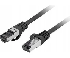 PATCHCORD KAT.8.1 S/FTP LSZH CU 1,5M JUODA FLUKE PASSED LANBERG