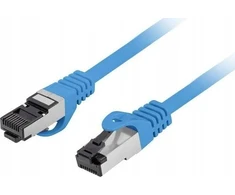 PATCHCORD KAT.8.1 S/FTP LSZH CU 0,5M Mėlynas FLUKE PASSED LANBERG