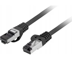 PATCHCORD KAT.8.1 S/FTP LSZH CU 3M JUODA FLUKE PASSED LANBERG