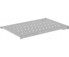 Landberg LENTYNA 19″ SPINTOMS 1000MM PILKA LANBERG (1U/483X700MM APKROVA IKI 25KG, 4 TAŠKŲ TVIRTINIMAS)