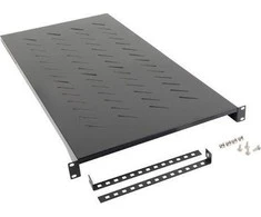 LANBERG 19 fiksuota lentyna 1U/483x900mm max keliamoji galia iki 25kg juodas