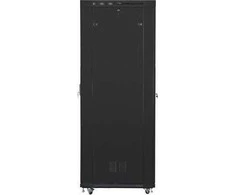 LANBERG Laisvai pastatomas stelažas 19 colių spintelė 47U 800x1000 tinklelio durys LCD plokščias paketas juodas