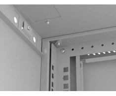 Lanberg prie sienos montuojama rack spintelė 19" 4U 540x350 su stiklinėmis durelėmis