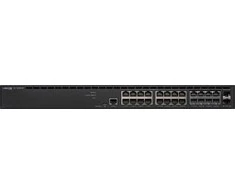 Šakotuvas Switch LANCOM Systems LANCOM XS-3526YUP Managed L3-Lite multi-gigabit PoE++ access switch 16x 1GE PoE+ 802.3at 8x 10GE PoE++ 802.3bt type 4 2x 25G SFP28