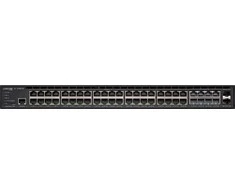 Šakotuvas LANCOM XS-3550YUP Valdomas L3-Lite kelių gigabitų PoE++ prieigos jungiklis 40x 1GE PoE+ 802.3at 8x 10GE PoE++ 802.3bt type 4 2x 25G SFP28