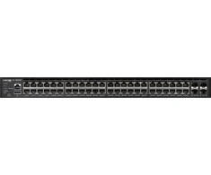 Šakotuvas LANCOM XS-4554YUP valdomas L3 10G Ethernet (100/1000/10000) PoE palaikymas 1U Juodas