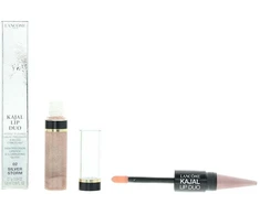 Lancome Kajal Lip Duo Duo Liquid Lipstick 02 Sidabrinis Storm 2.7 g