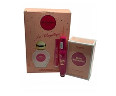 Set Bourjois: La Magnétique Eau De Parfum For Women, 50 ml + Volume Glamour Blakstienų tušas Juodas, 7 ml