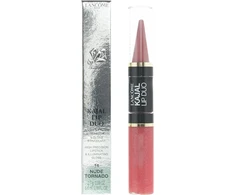 Set Duo Lancome Lip Kajal Duo Kreminis Lipstick &amp; Lūpų blizgis 14 Nude Tornado 2.7 g