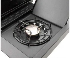 Landmann Triton 4.1 LTS pilka (12964) Dujotiekio šašlykinė 15 kW 65 cm x 44 cm