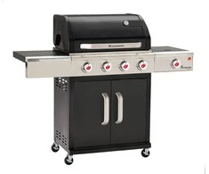 Landmann Triton 4.1 LTS juoda (12962) Dujotiekio šašlykinė 15 kW 65 cm x 44 cm