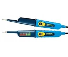 Lange Łukaszuk Įtampos testeris 2 polių LED indikatorius 6-400V AC/DC RCD 30mA PAN Volttester 400 FI