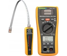 Lange Łukaszuk LAN testeris + skaitmeninis multimetras CAT III 300V (PANLAN1)