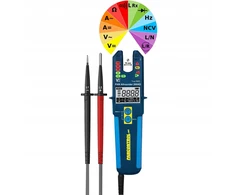 Lange Łukaszuk LED srovės / įtampos testeris + LCD 200A AC/DC (PANALLROUNDER200AD)