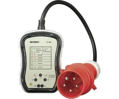 Lange Ukaszuk VOLTCRAFT ST-16B 101016 lizdų testeris