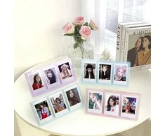 Nuotraukų rėmelis Langelis LoveInstant Rėmo stovi 3 Nuotraukos Kameros / Spausdinti spausdintuvas Popierius Zink / Fuji Instax mini - Žalia