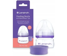 Lansinoh LANSINOH Maitinimo buteliukas 60ML + Čiulptukas NaturalWave XS