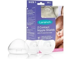 "Lansinoh"pagalbiniai maitinimo speneliai 20 mm 2vnt