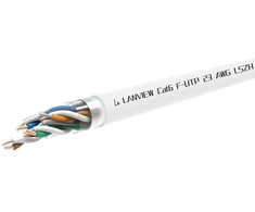 Lanview Kabelis sieciowy Cat6 F-UTP 305 m Baltas (LVN122113)