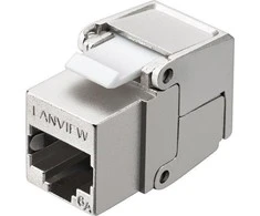 Lanview Cat6a ekranuotas atverčiamas lizdas