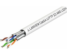 Lanview Lanview LVN122430 tinklo kabelis Baltas 500 m Cat6a U/FTP (STP)