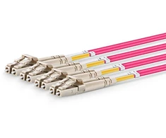 Lanview Lanview LVO230502-MTP kabelis InfiniBand / światłowodowy 2 m LC Violetinis