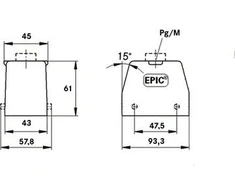 Lapp Kabel M25 IP68 EPIC H-B 16 TG (19080000)