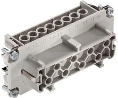 Lapp Kabelis LAPP 16P + PE jungties įdėklas 16A 500V EPIC H-BE 16 BS (10203000)