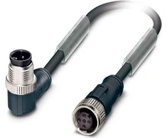 Lapp Kabel LAPP Jungiamasis kabelis 5m / M12 kištukas - M12 kampinis lizdas / FIELDBUS AB-C4-M12MS-5.0PVC-M12FA (22260705)