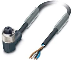Lapp Kabelis LAPP Jungiamasis kabelis 2m su kampo lizdu 4P FIELDBUS M12 S / A AB-C4-2.0PUR-M12FA (22260324)