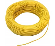 Elektrokabel 4113# Kabelis 1 x 0,5 geltonas