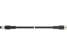 LAPP Jungiamasis kabelis 2 m M8 kištukas - M8 FIELDBUS lizdas AB-C3-M8MS-2, 0PUR-M8FS (22260209)